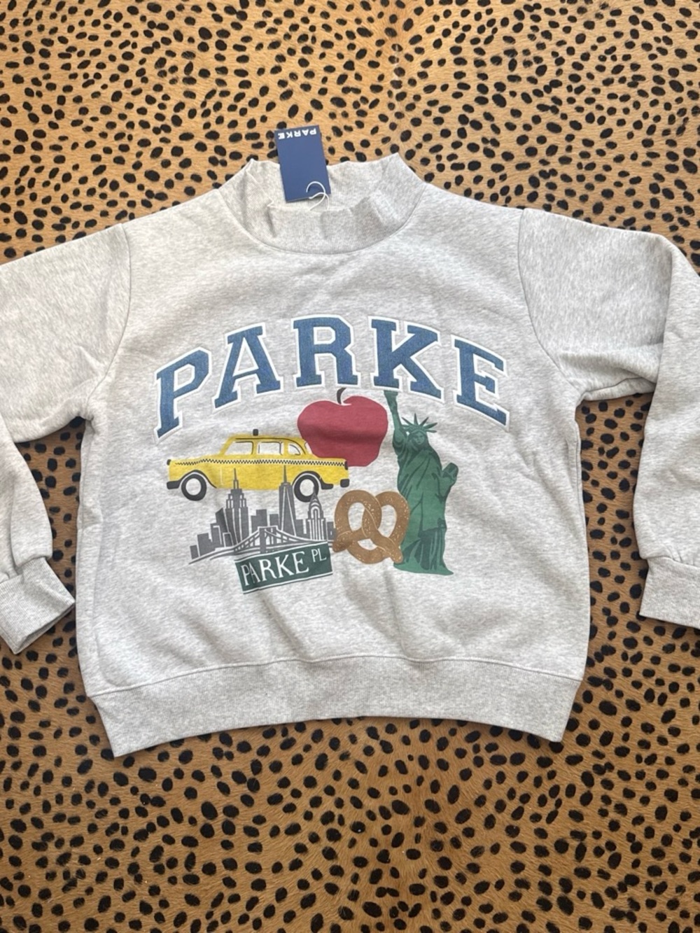 PARKE NYC Exclusive Mockneck- size large/xl